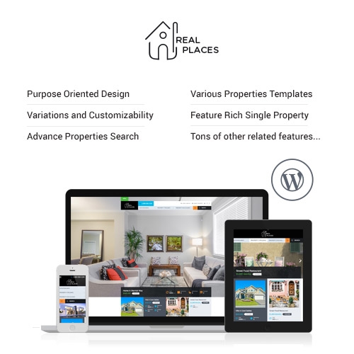 Real Places – Responsive WordPress Real Estate Theme