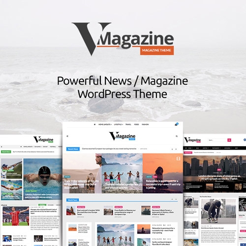 Vmagazine- Blog, NewsPaper, Magazine WordPress Themes