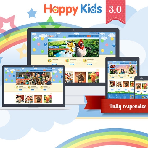 Happy Kids – Children WordPress Theme