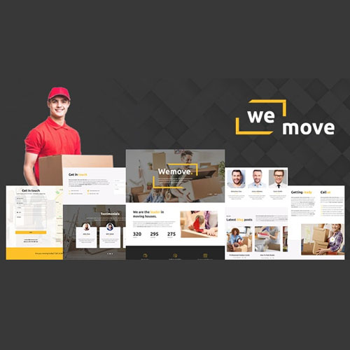 WeMove – Home Moving & Logistic WordPress Theme