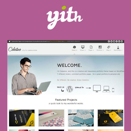 YITH Celestino – Clean and Creative Portfolio Theme